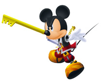 King Mickey in Kingdom Hearts 2